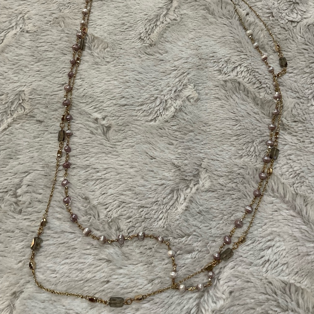 White House Black Market Two-In-One Necklace